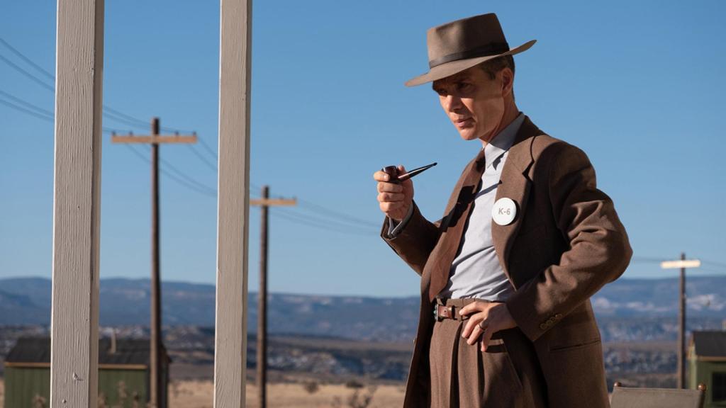 Cillian Murphy en una escena de 'Oppenheimer', película dirigida por Christofer Nolan
