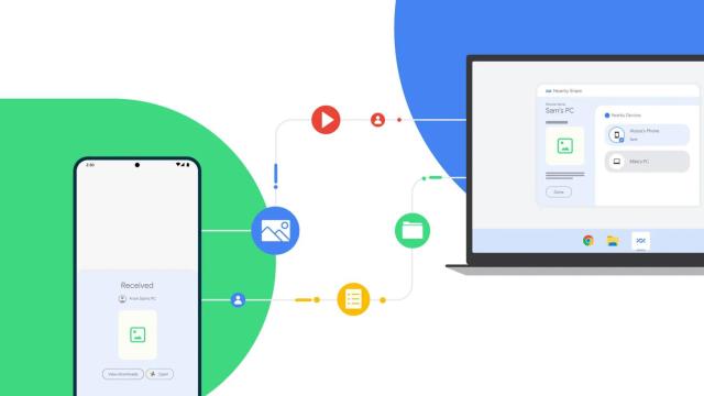 Nearby Share para Windows llega de manera oficial