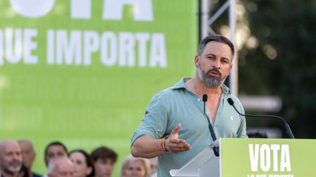 Santiago Abascal en Toledo. / Foto: Javier Longobardo.