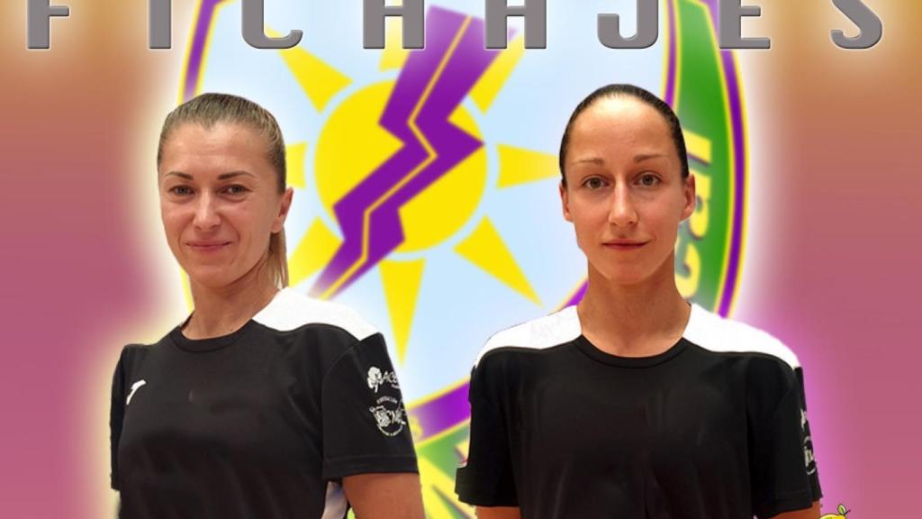 Iulia Forsiuk y Ksenia Hrytsenko, nuevas jugadoras del Nueces de Ronda Atlético Torcal
