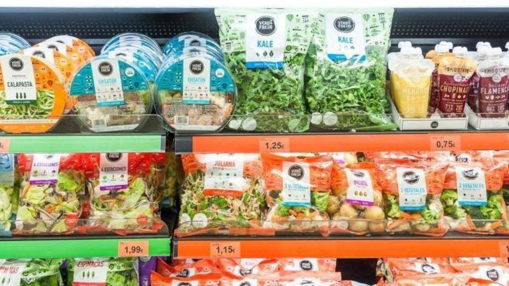 Las ensaladas Verdifresh de Mercadona.