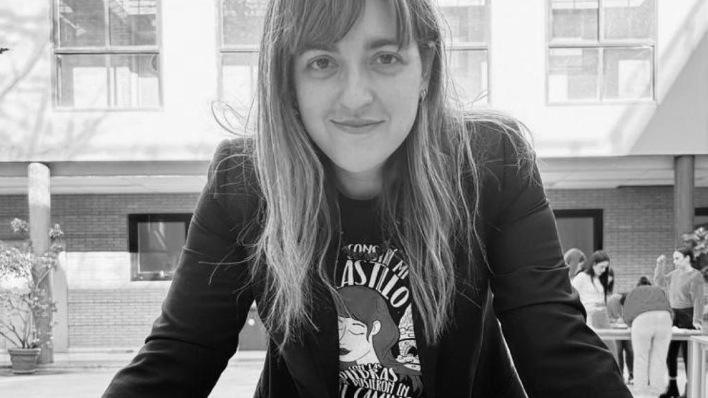 Laura Triviño, el pasado 8M.