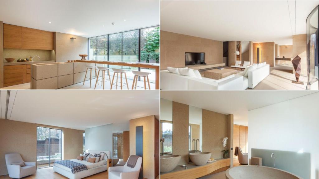 Diferentes estancias de la casa de Kim Kardashian.
