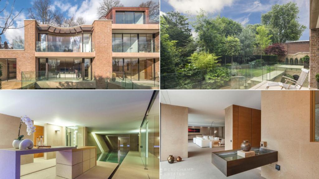 Algunas de las estancias más llamativas de la casa que vende Kim Kardashian en Londres.