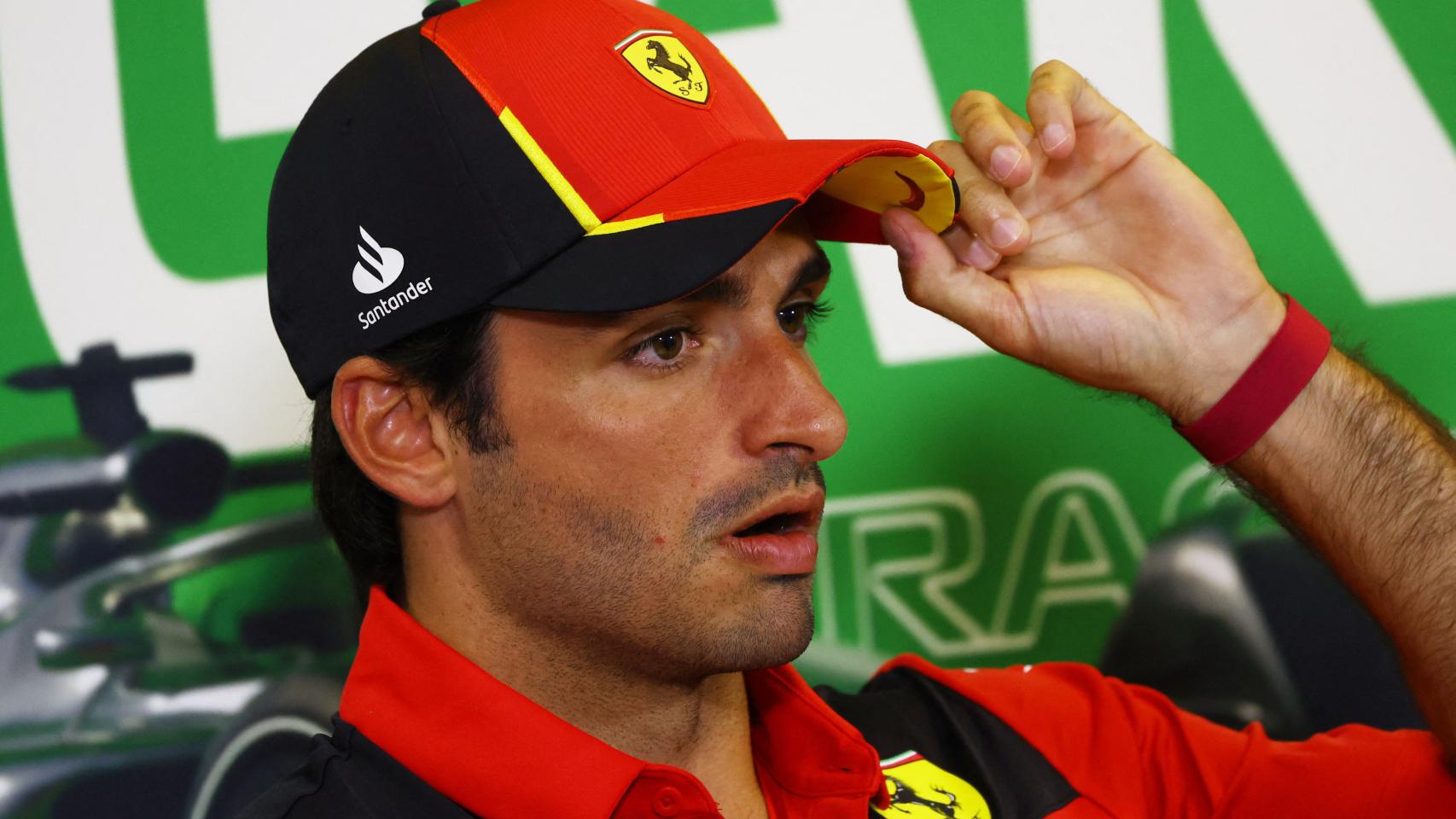 Carlos Sainz, en los días previos a la disputa del GP de Hungría.
