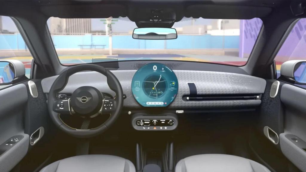 La pantalla circular del nuevo Mini Cooper usa un sistema basado en el código de Android