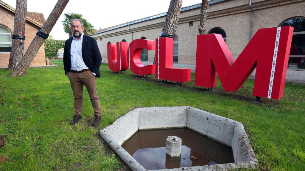 Julián Garde, rector de la UCLM. Imagen de archivo de EDCM