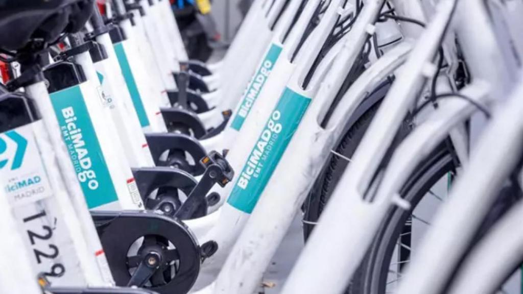 Bicicletas del servicio de BiciMad
