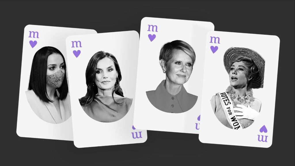 Cruz Sánchez de Lara, doña Letizia Ortiz, Cynthia Nixon y Winnifred Banks.
