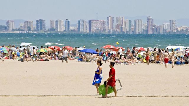 Imagen de una playa.