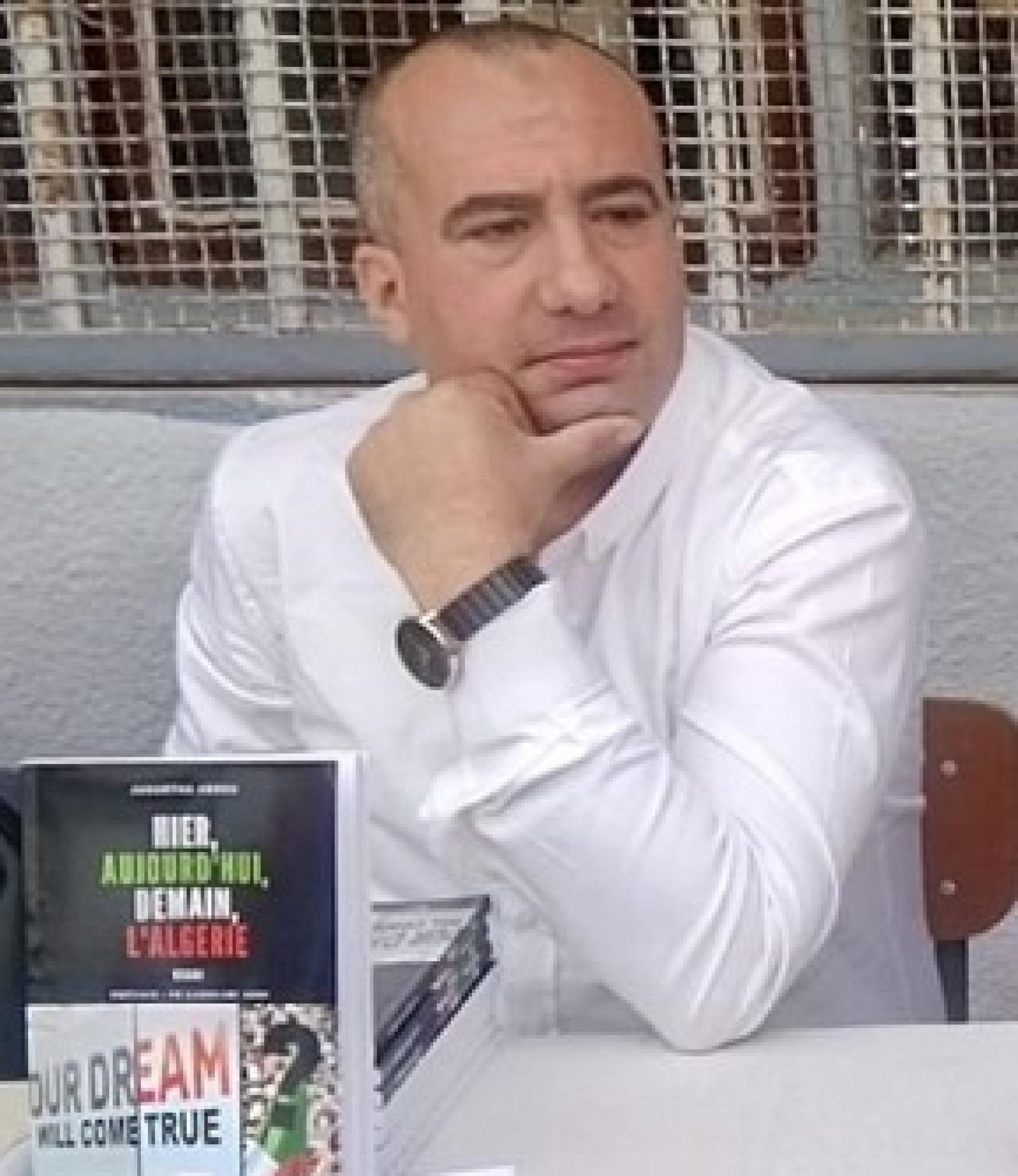 El psicólogo social y escritor argelino Jugurtha Abbou.