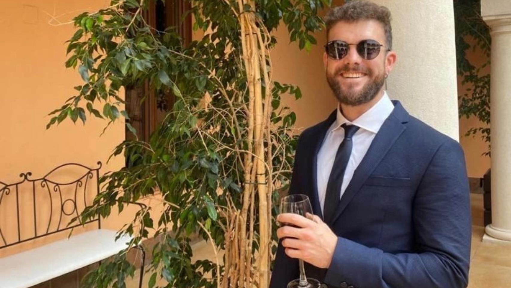 Moisés, joven superviviente de un linfoma de no Hodgkin.