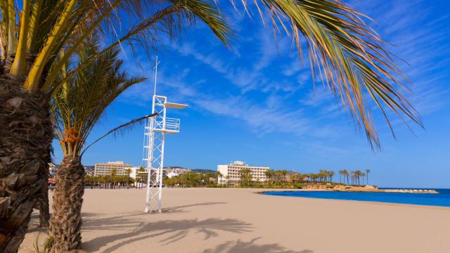 La playa del Arenal en Jávea