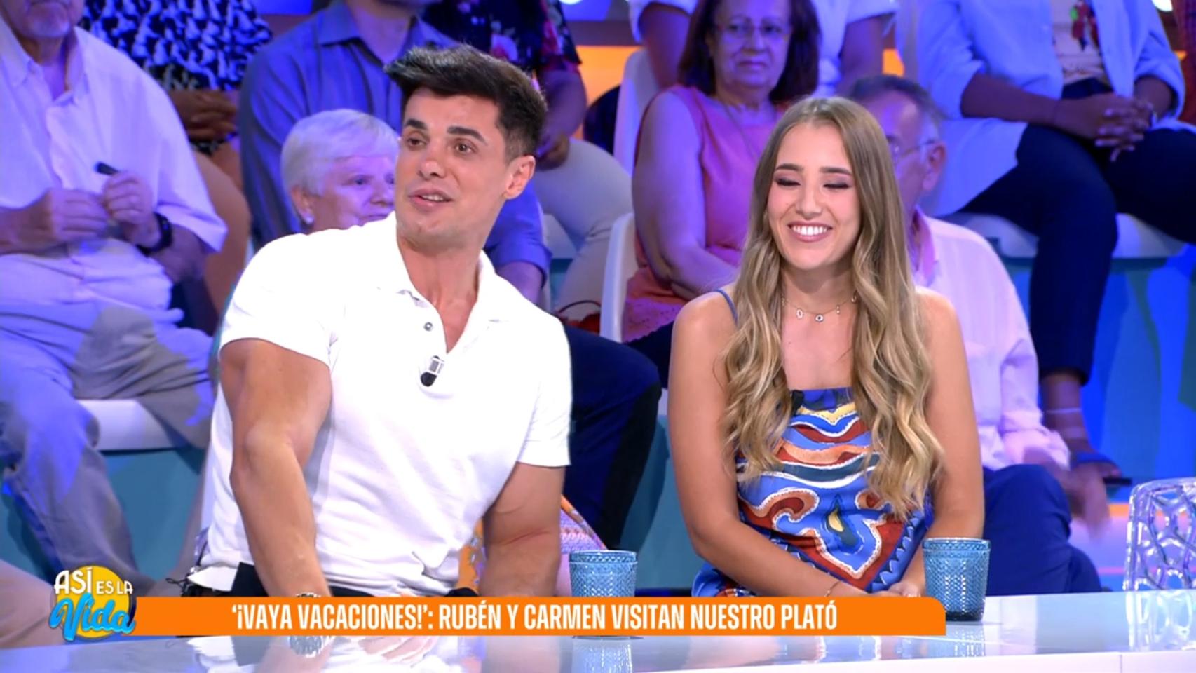 Carmen Pina y Rubén Shan en ‘Así es la vida’.