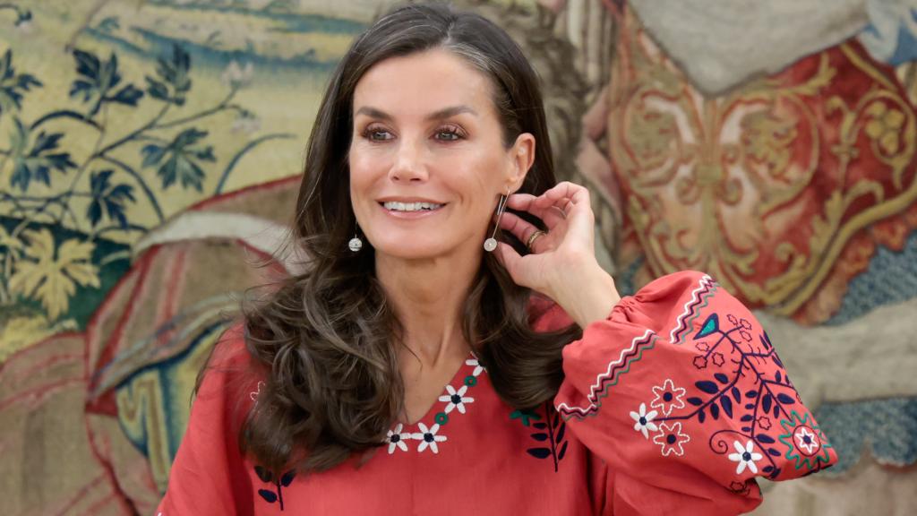 Letizia, en un acto reciente en Madrid.