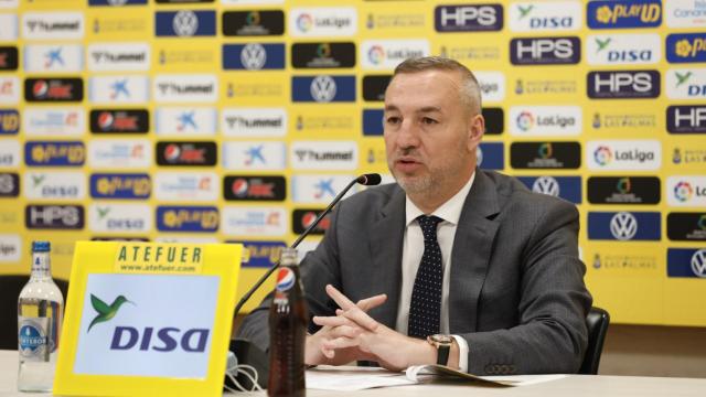 Miguel Ángel Ramírez, presidente de la UD Las Palmas