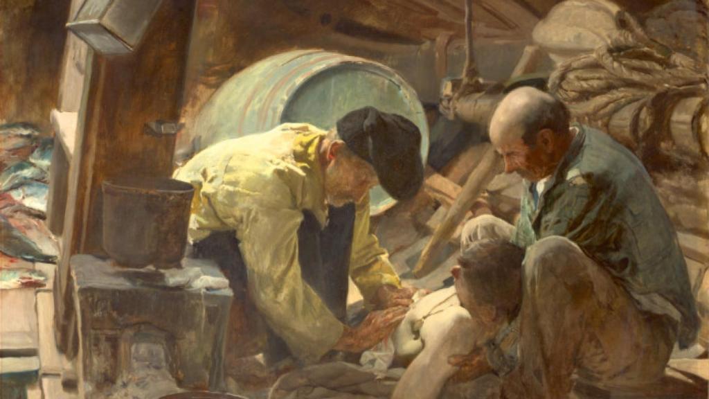 '¡Aún dicen que el pescado es caro!', 1894. Museo del Prado