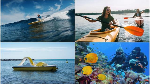 Distintas disciplinas acuáticas que pueden practicarse cerca de A Coruña