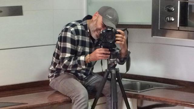 El fotógrafo Miguel Rosán.