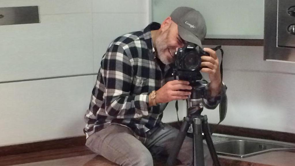 El fotógrafo Miguel Rosán.