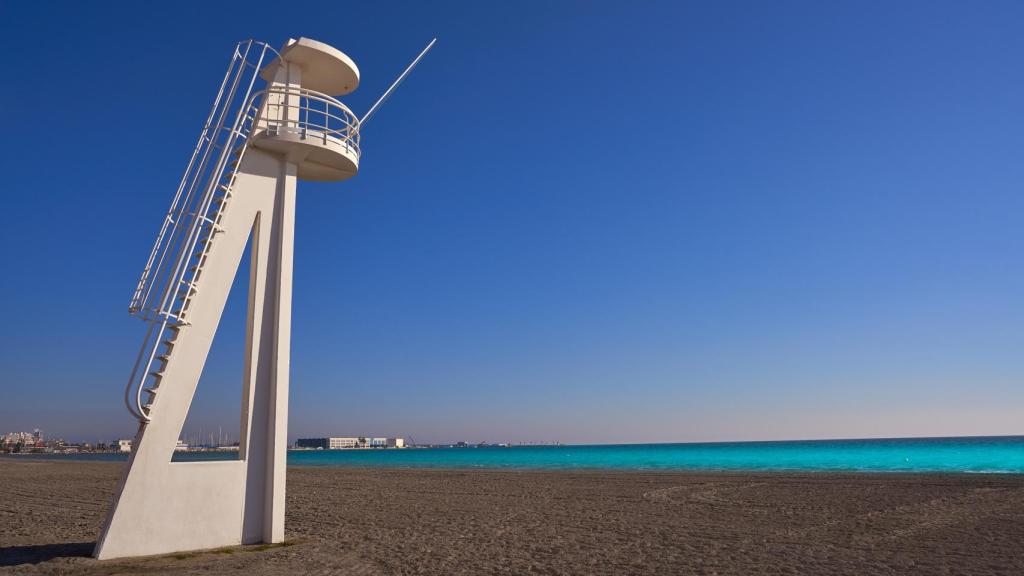 Playa Santa Pola, en una imagen de archivo.