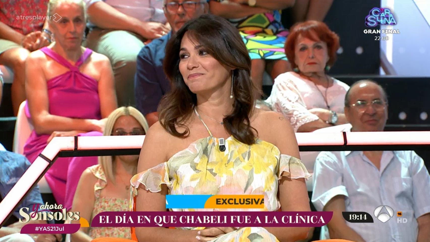 Fabiola Martínez en 'Y ahora, Sonsoles'.