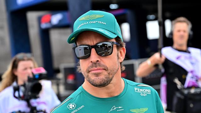 Fernando Alonso, en Hungría.