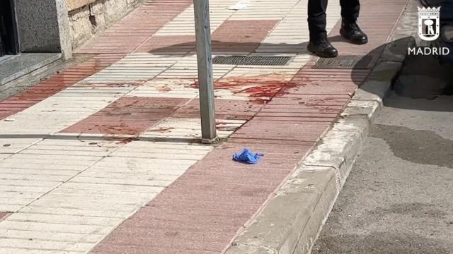 Al hombre le han acuchillado en San Blas