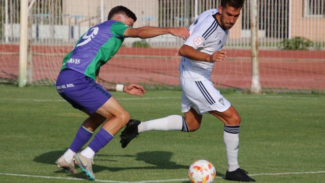 Momento del Marbella vs. Málaga CF de pretemporada