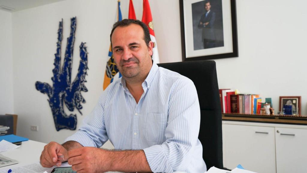 El alcalde de Santa Marta de Tormes, David Mingo