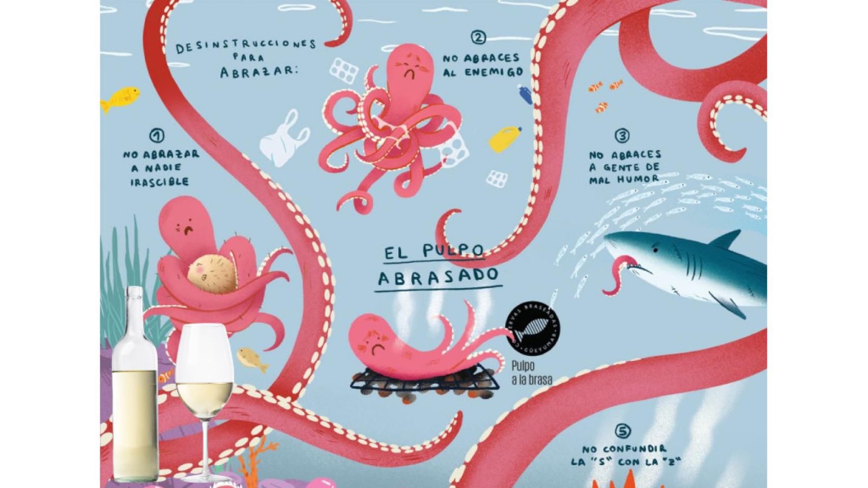 Aperitivos gourmet rescatados del mar para acompañar a tus vinos salinos