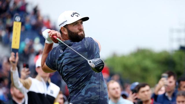 Jon Rahm, durante el British Open 2023