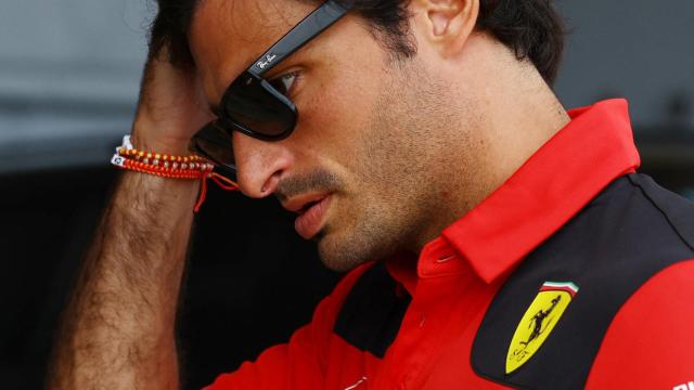 Carlos Sainz Jr., durante el Gran Premio de Hungría de la F1 2023