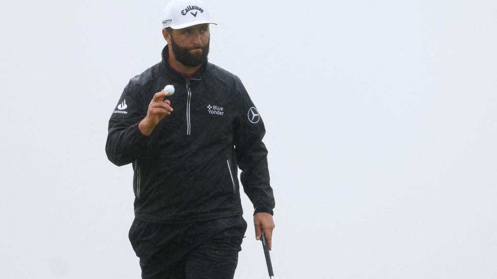 Jon Rahm, durante el British Open de Golf 2023