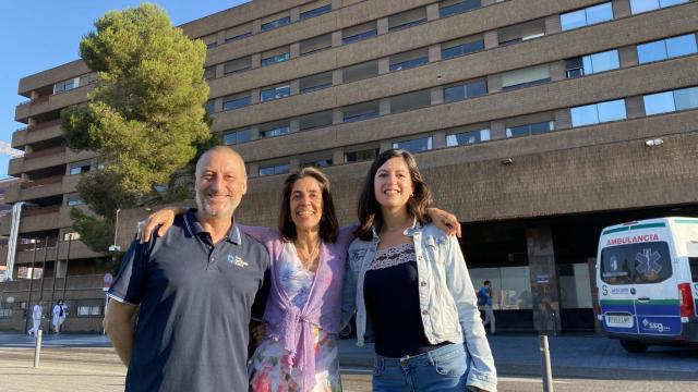 Cristina Lamas, Cortes Jiménez y Diego López Picazo.
