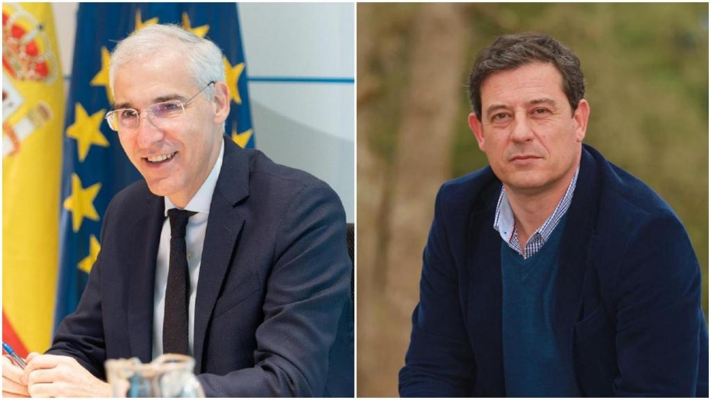 Francisco Conde (PP) y José Ramón Gómez Besteiro (PSOE)