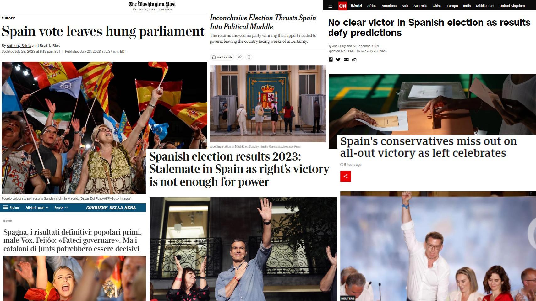 Portadas de los principales diarios europeos este lunes