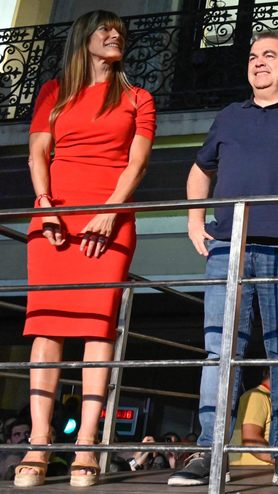 El 'look' que ha lucido Begoña Gómez este pasado domingo, 23 de julio.