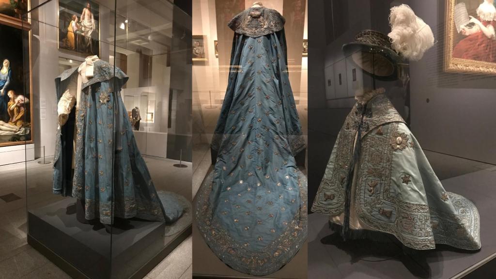 Mantos Real Orden Carlos III de Fernando VII e Isabel II - Galería de Colecciones Reales (GCR).