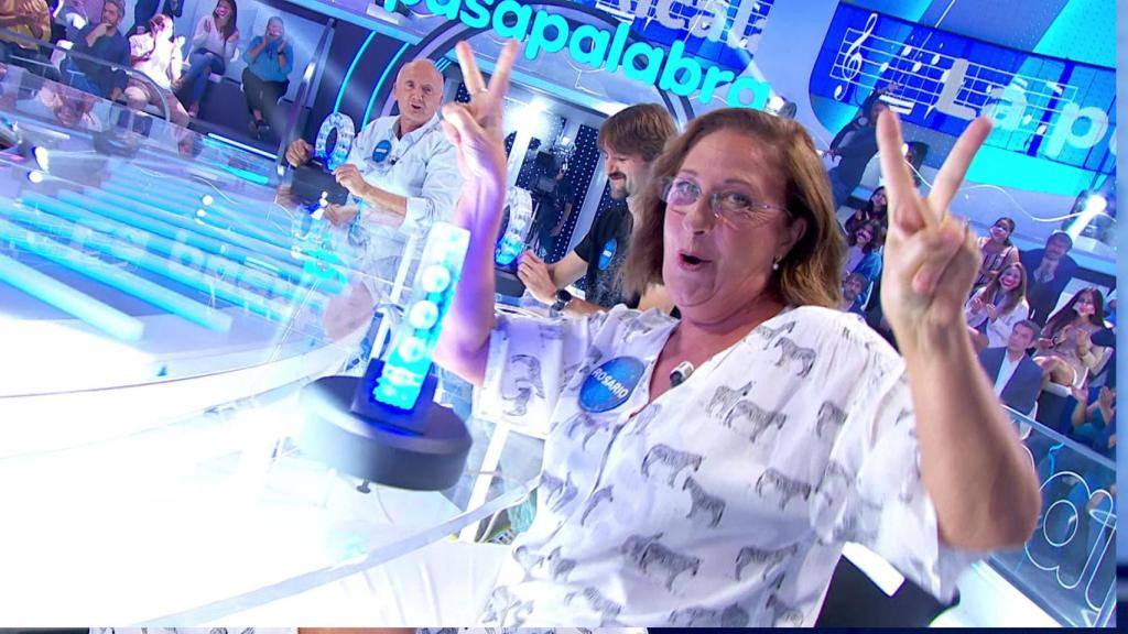 Rosario Pardo en 'Pasapalabra'.