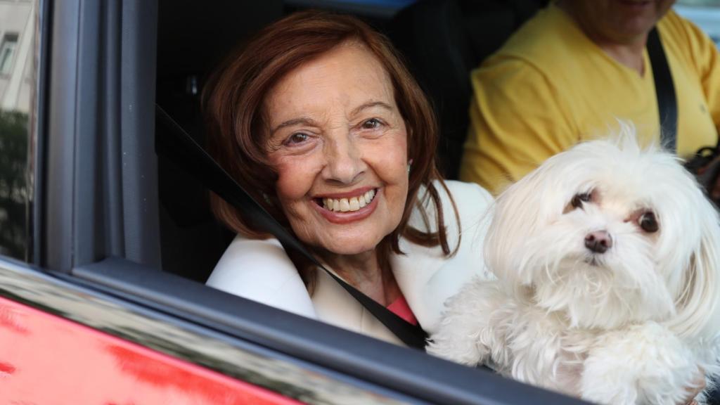 María Teresa Campos en una instantánea tomada en octubre de 2021.