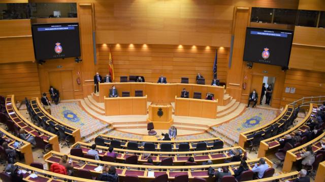Imagen de un pleno del Senado.