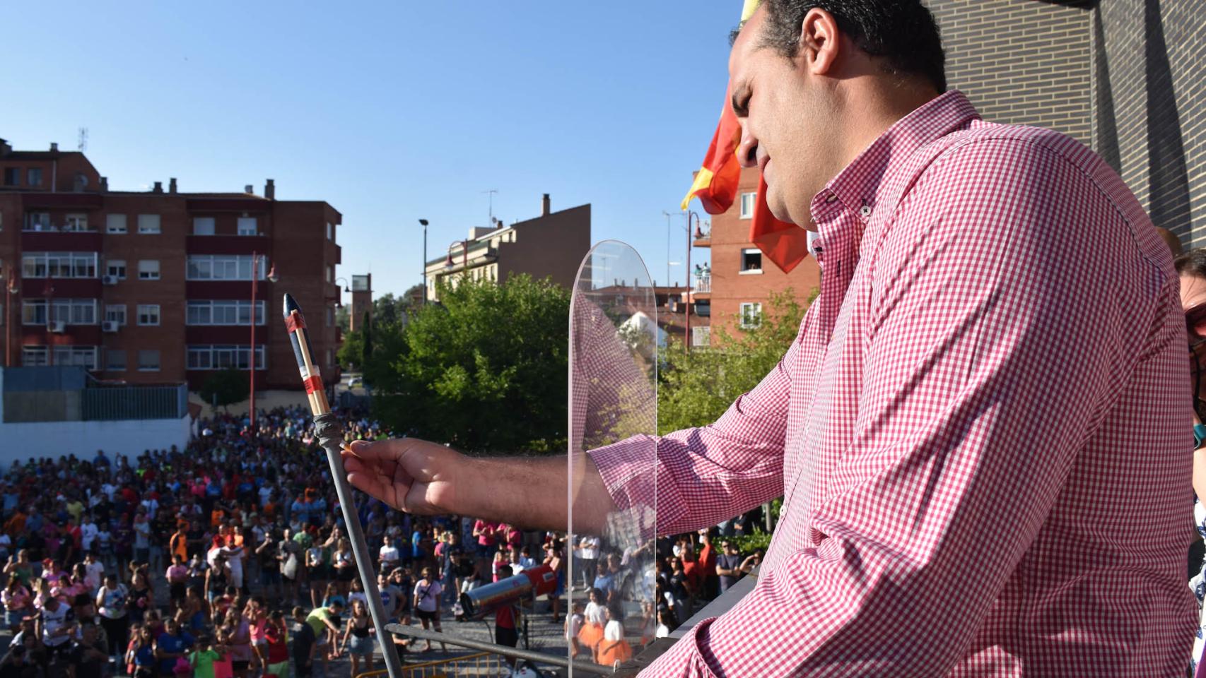 Chupinazo de las fiestas de Santa Marta de Tormes 2023
