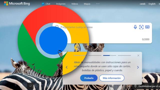 Bing AI llega a Chrome al recibir el soporte por parte de Microsoft