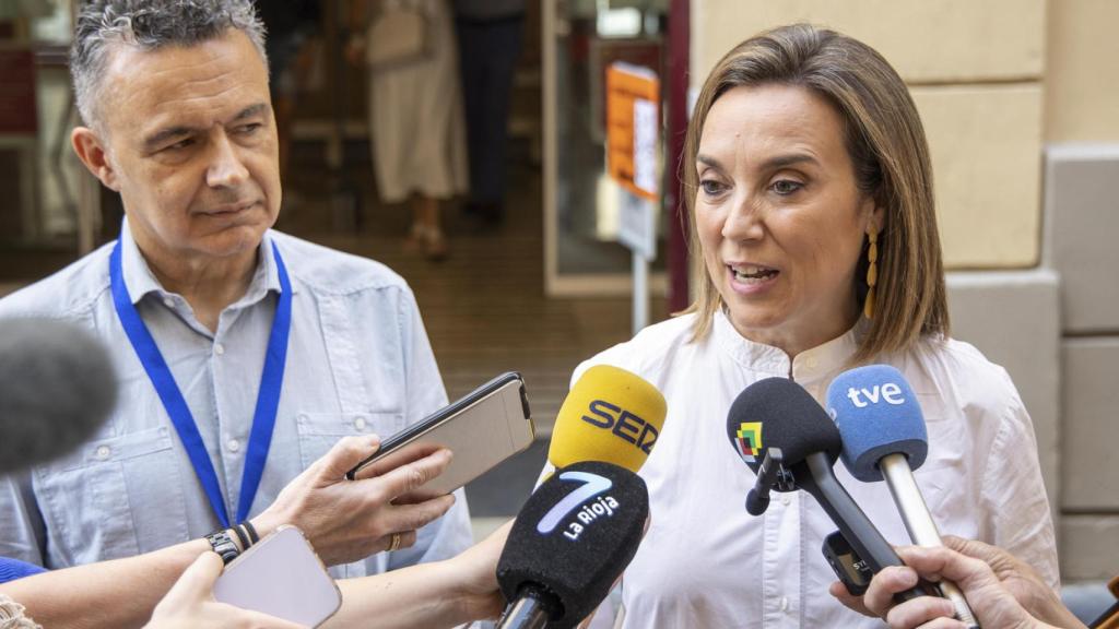 La secretaria general del PP, Cuca Gamarra