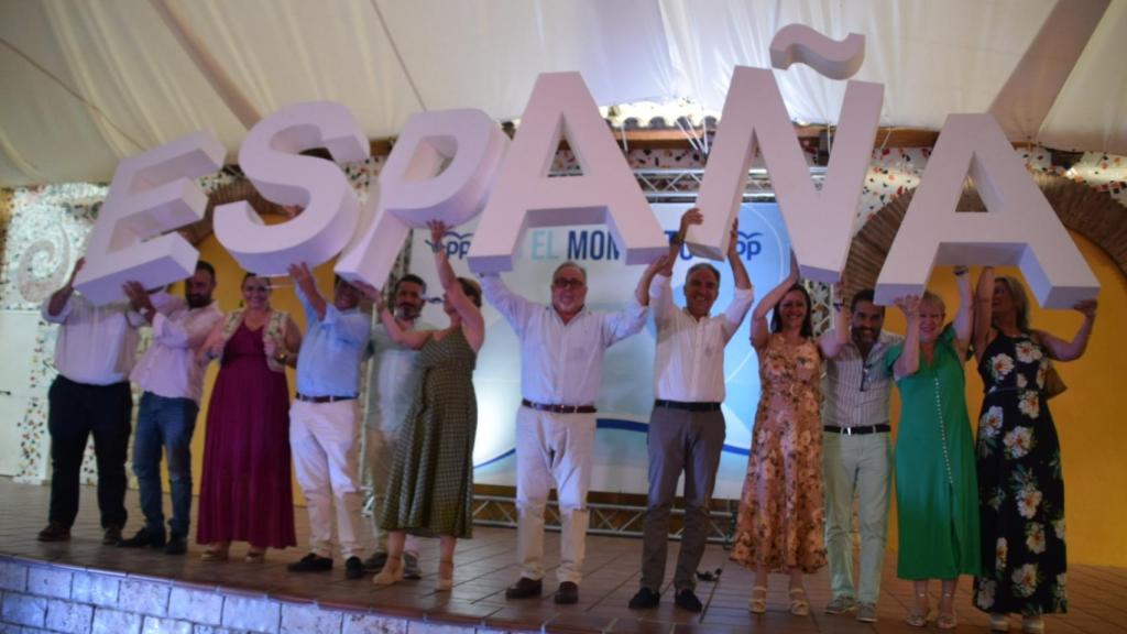 Uno de los actos de campaña del PP en la provincia de Málaga.