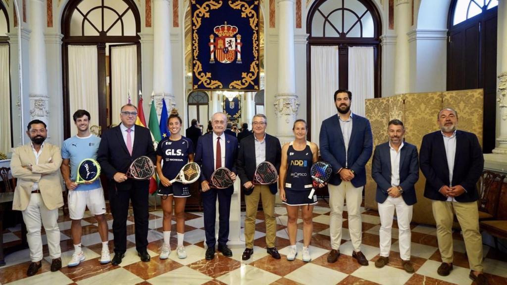 La presentación este lunes del Victoria Málaga Open 1000.
