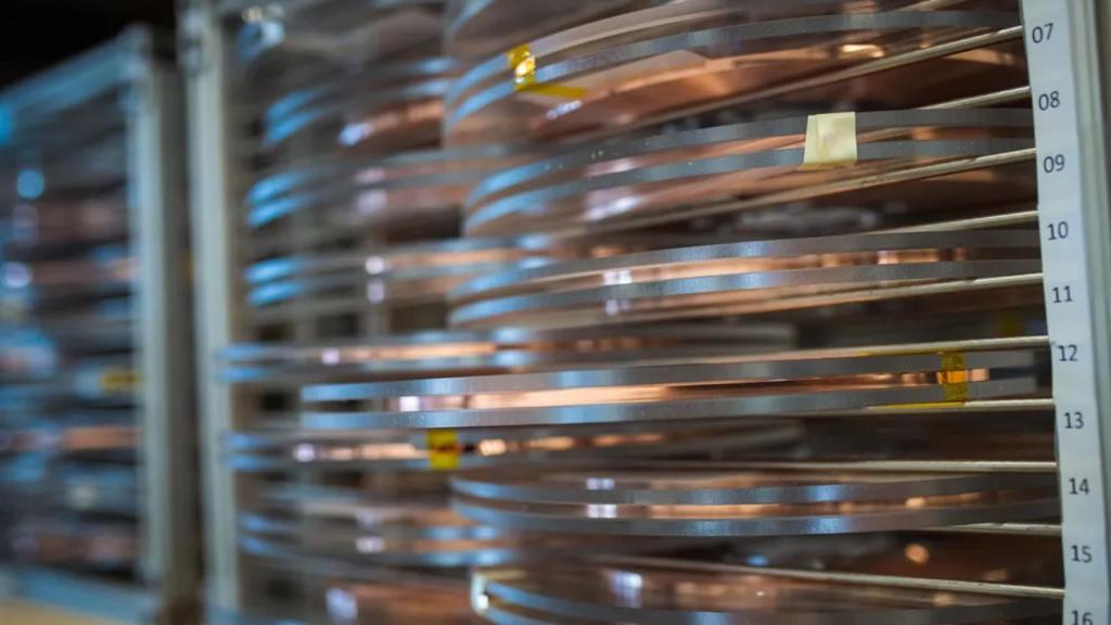 Algunos de los de elementos que se utilizarán en el reactor de fusión Sparc