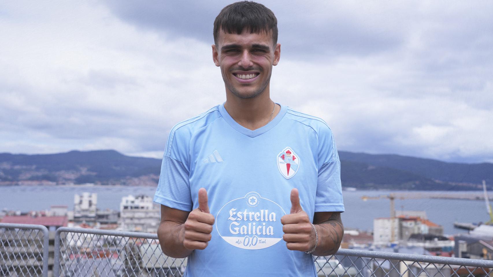 Miguel Román, el nuevo fichaje del Celta Fortuna.
