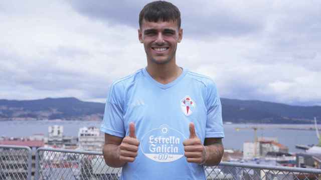 Miguel Román, el nuevo fichaje del Celta Fortuna.